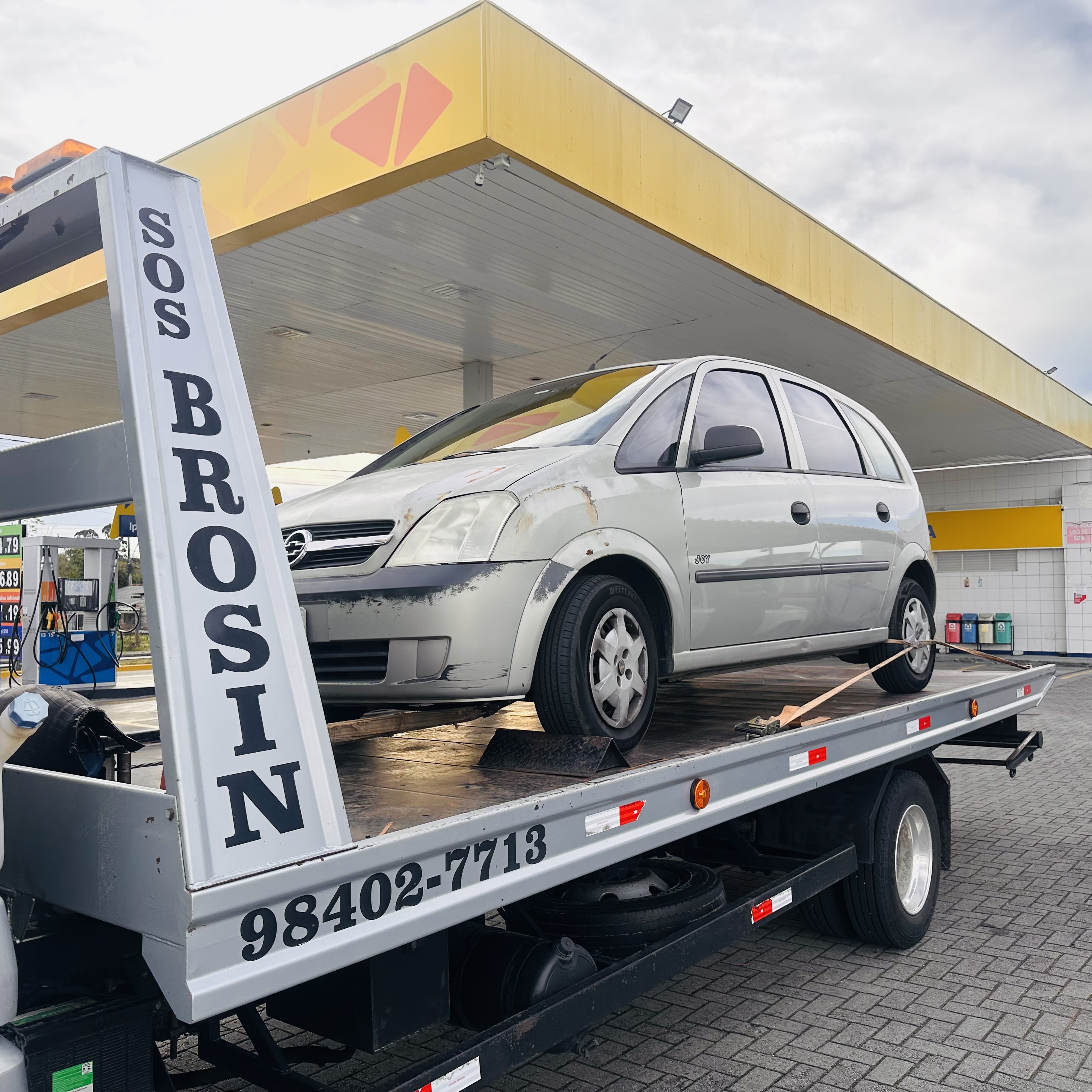 Guincho do Auto Socorro Cezario em atendimento